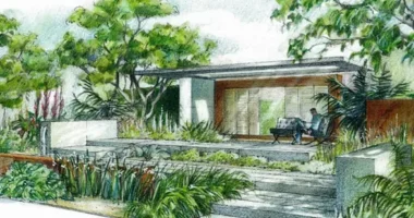 Как правильно сочетать камень и растения