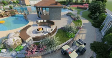 Ландшафт для детей: безопасно и красиво